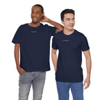 Minimalistisk 'ZETT STUDIO' Logo-tee — Unisex kortermet skjorte