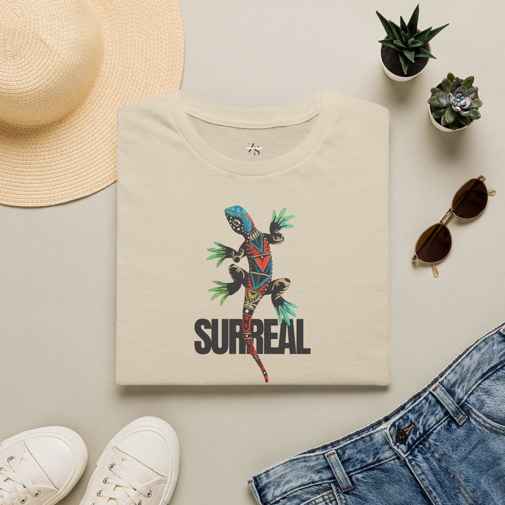Surreal Gecko Unisex T-skjorte
