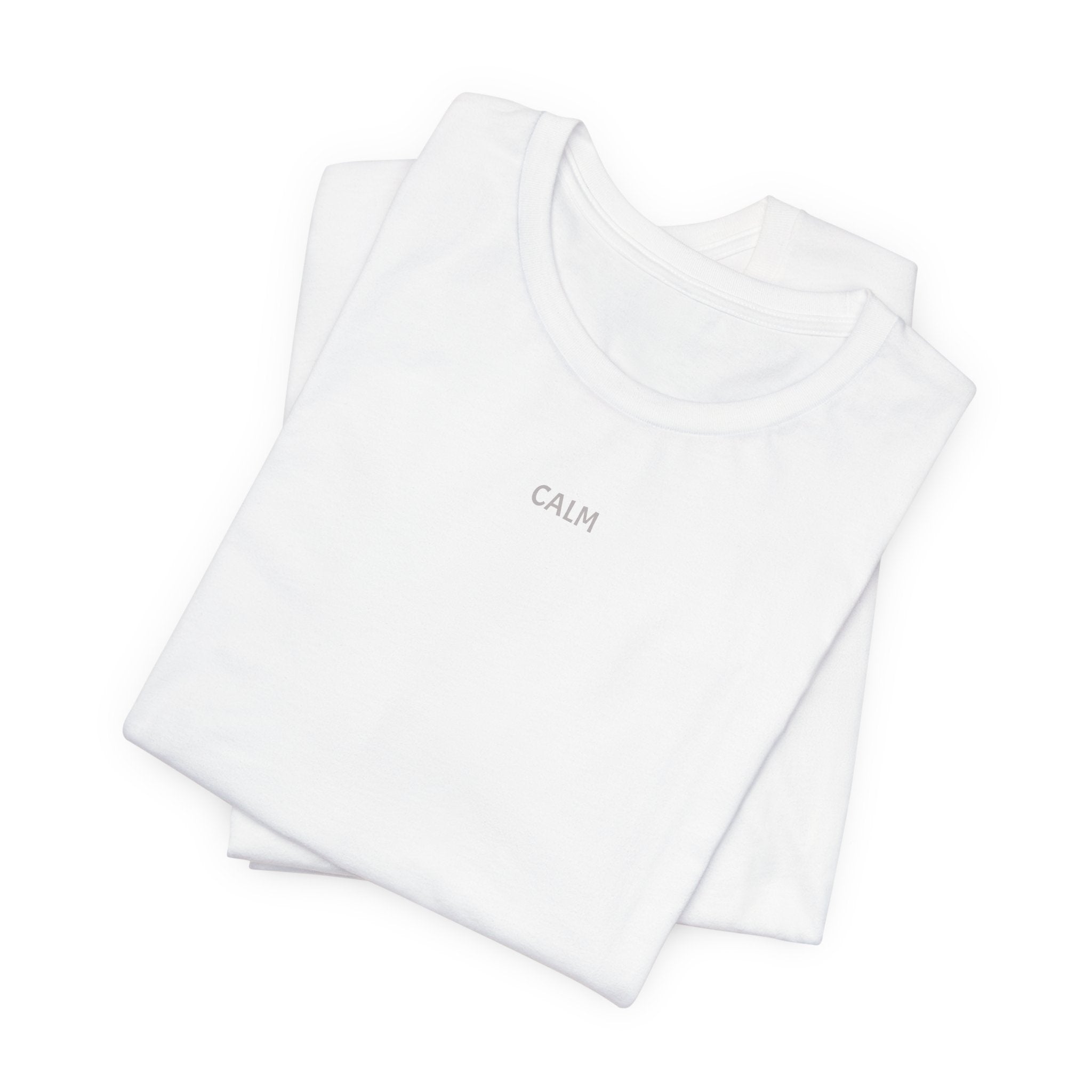 Calm Minimalist Tee — Unisex Short Sleeve Shirt