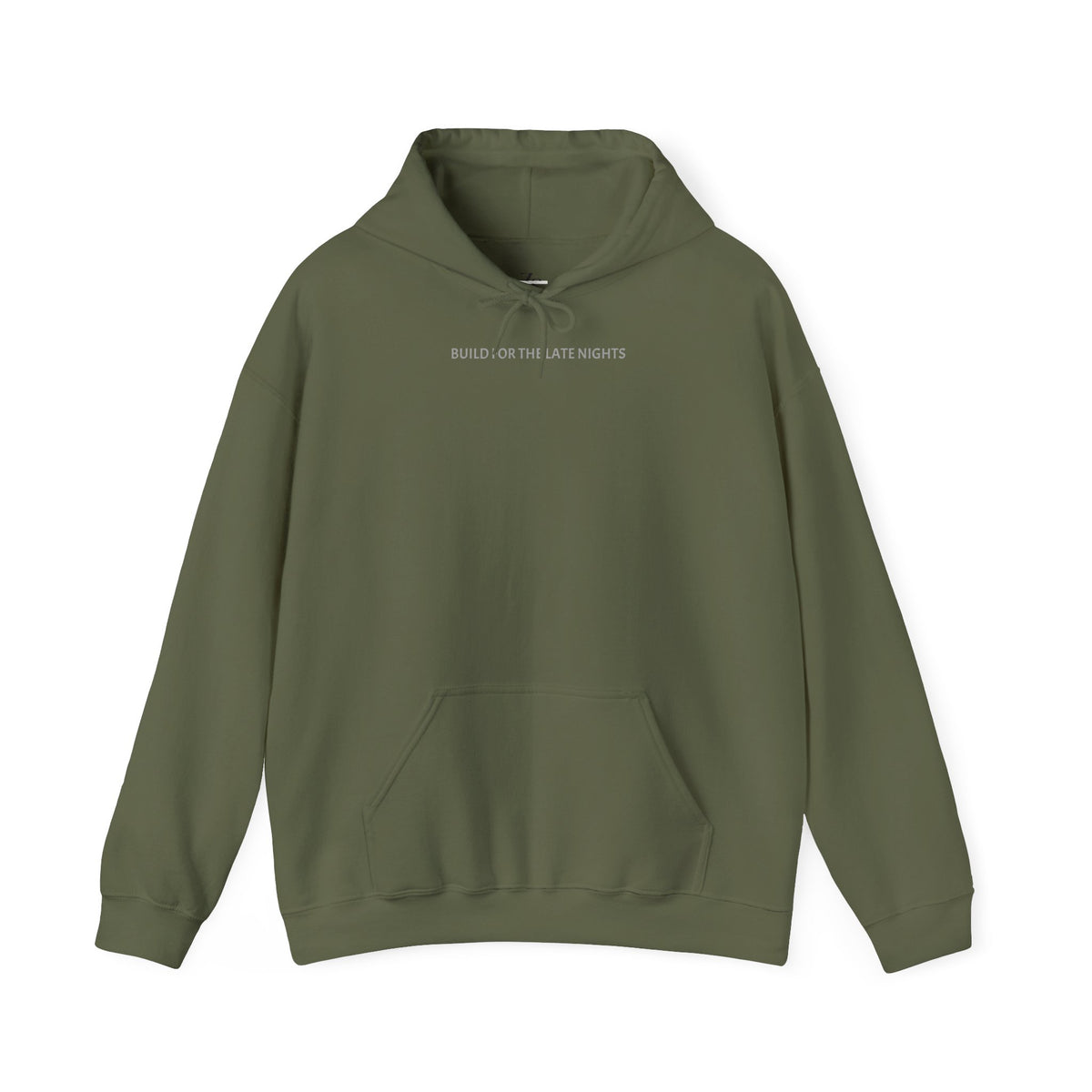 Minimalistisk Unisex Hoodie — Koselig Spirituell Pullover