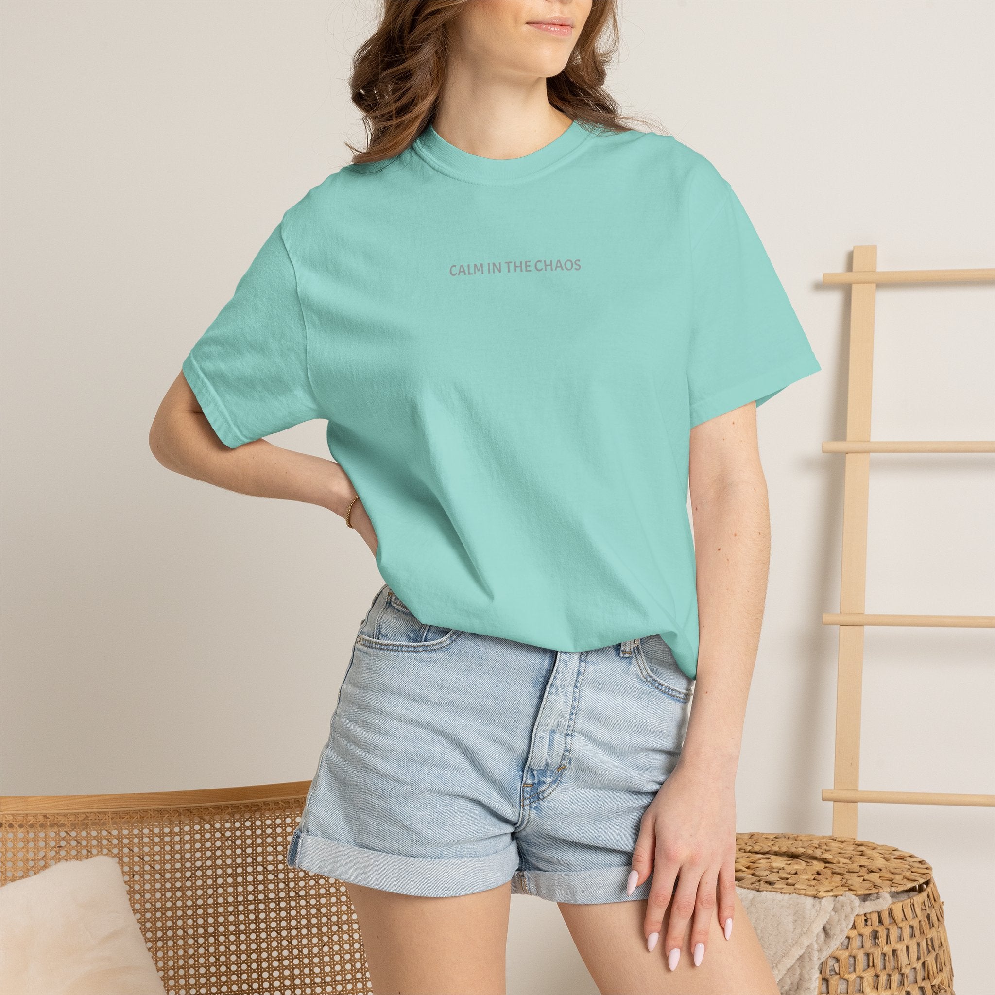Calm in the Chaos T-Shirt — Minimalist Inspirational Tee