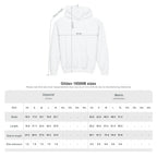 Youth Hoodie with Blue Handprint Chest Logo - Kids Casual Pullover