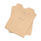 Minimalistisk 'ZETT STUDIO' Logo-tee — Unisex kortermet skjorte
