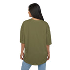 Minimal Pink Silhouette Graphic Tee - Casual Boxy Cotton Shirt