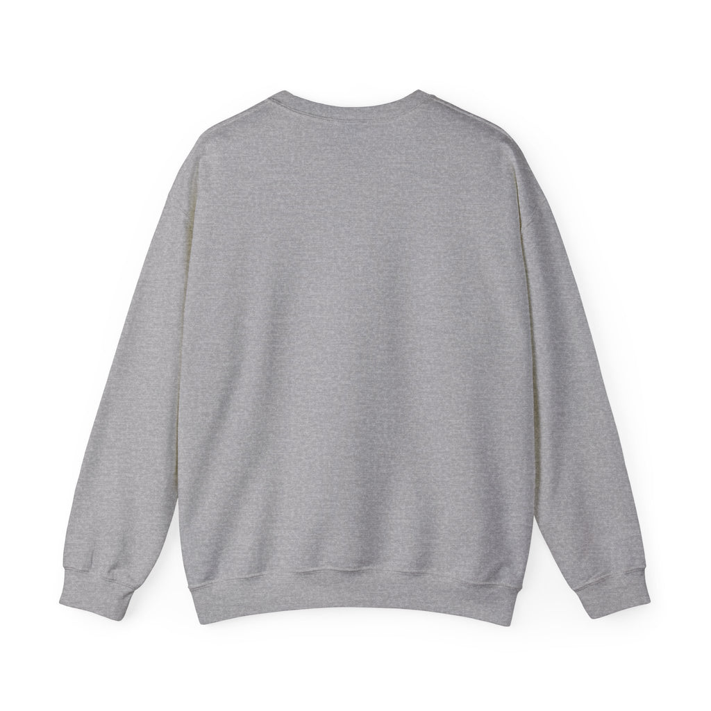 Crewneck Sweatshirt - Minimal "Keep It Honest" Chest Text, Cozy White Casual Pullover
