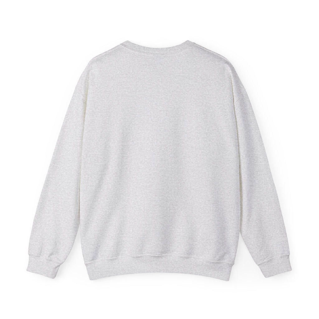 Crewneck Sweatshirt - Minimal "Keep It Honest" Chest Text, Cozy White Casual Pullover