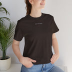 Minimalistisk 'ZETT STUDIO' Logo-tee — Unisex kortermet skjorte