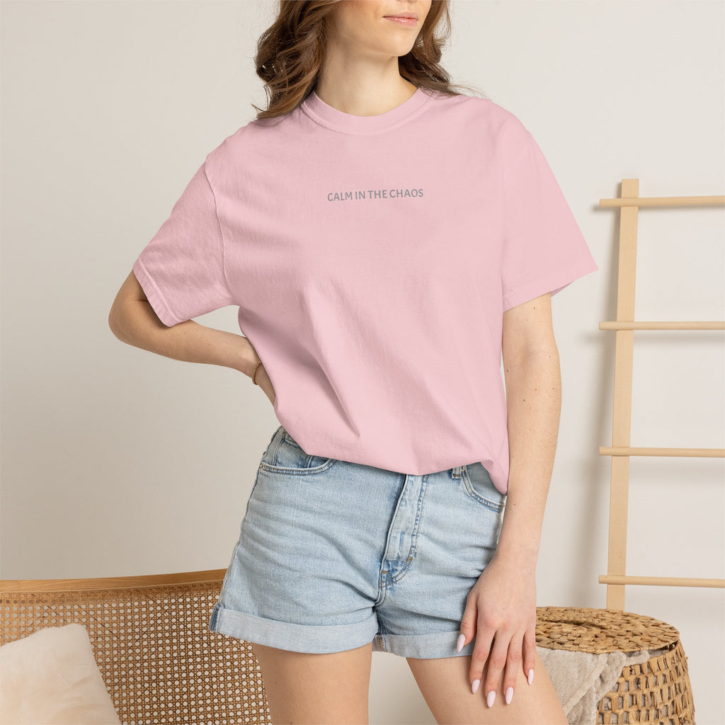 Calm in the Chaos T-Shirt — Minimalist Inspirational Tee