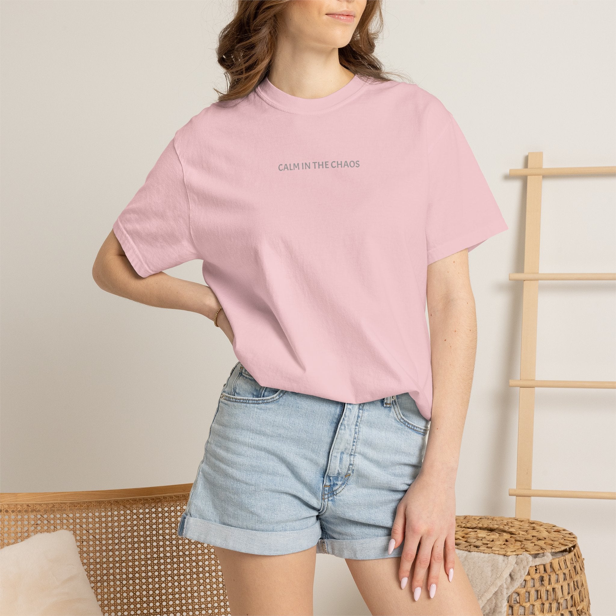 Calm in the Chaos T-Shirt — Minimalist Inspirational Tee