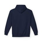 Minimal Tiny Text Hoodie — UNISEX HOODIE