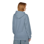 Minimal Tiny Text Hoodie — UNISEX HOODIE