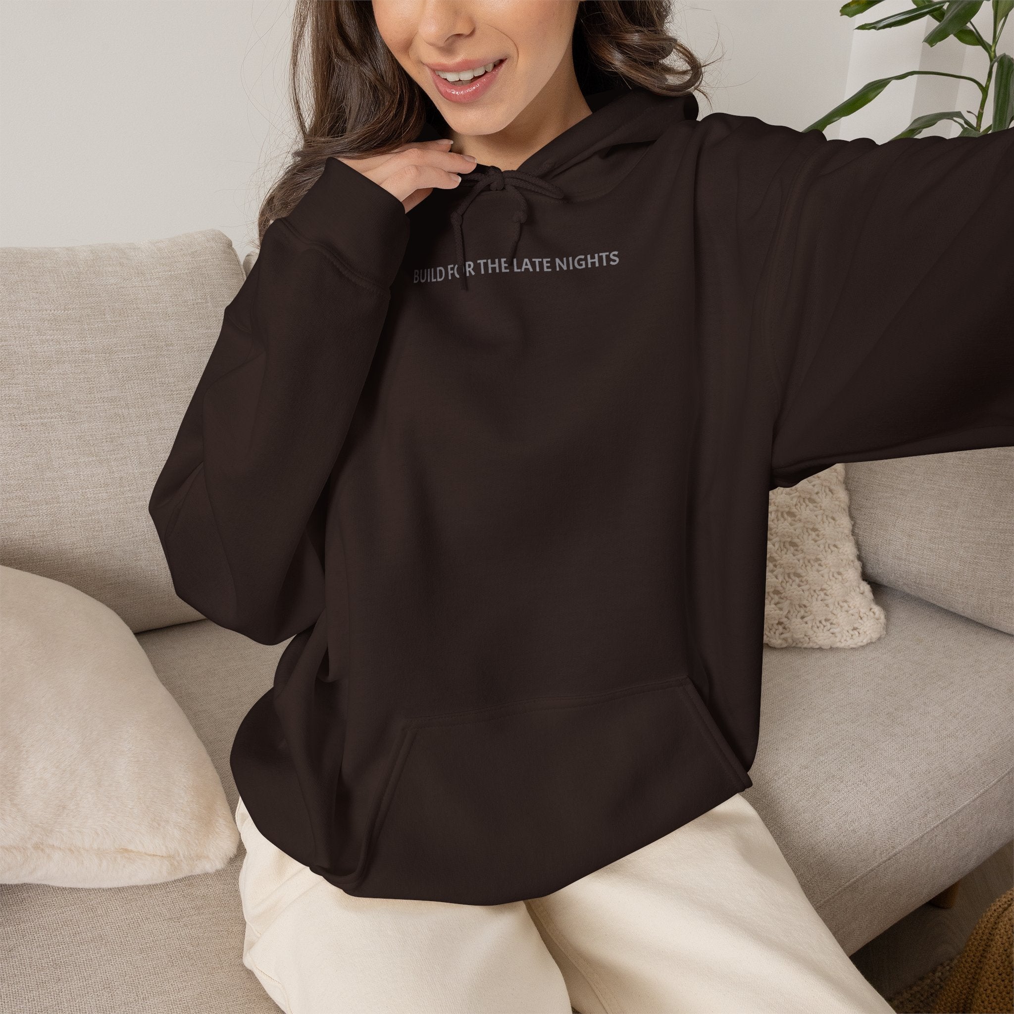 Minimalist Unisex Hoodie— Cozy Spiritual Pullover
