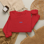Minimal 'YOO!' Crewneck Sweatshirt — Unisex Sweatshirt