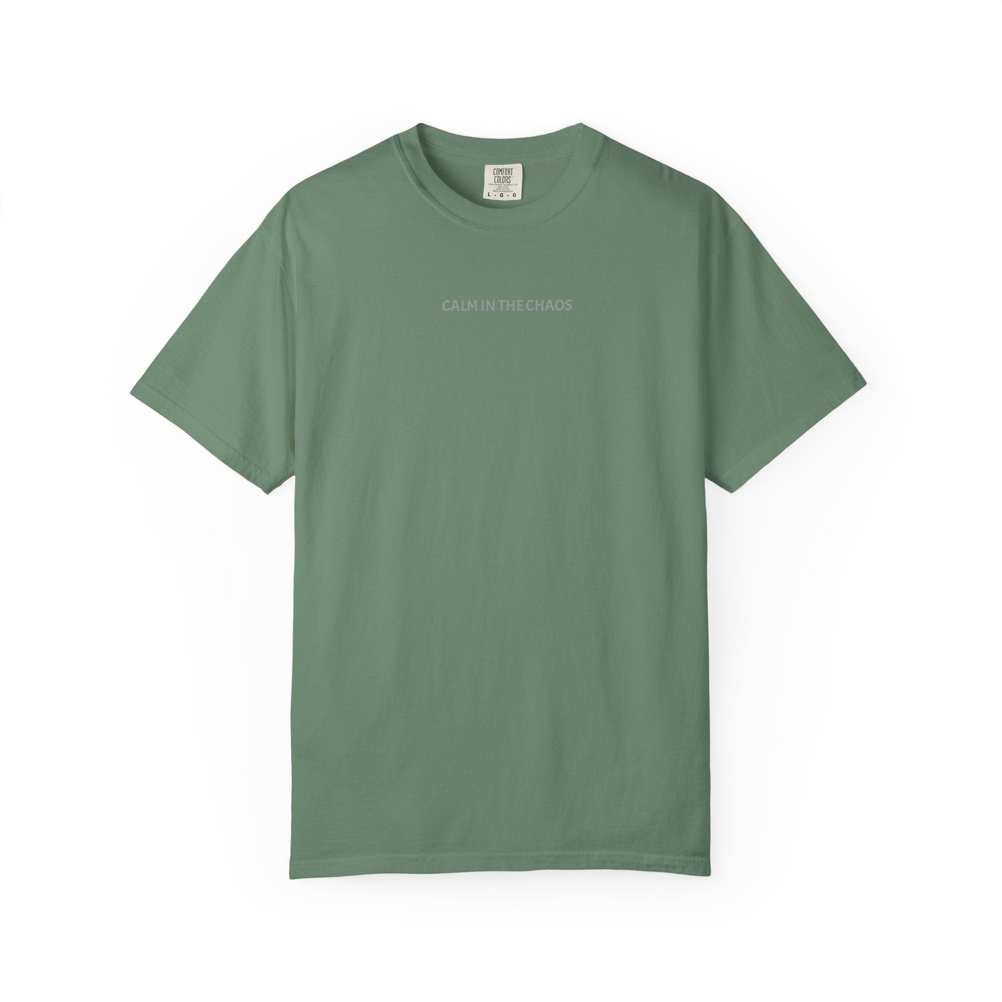 Calm in the Chaos T-Shirt — Minimalist Inspirational Tee