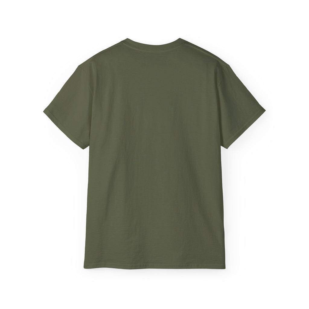 Leaf Logo Tee — Minimal Unisex T-Shirt