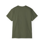 Leaf Logo Tee — Minimal Unisex T-Shirt