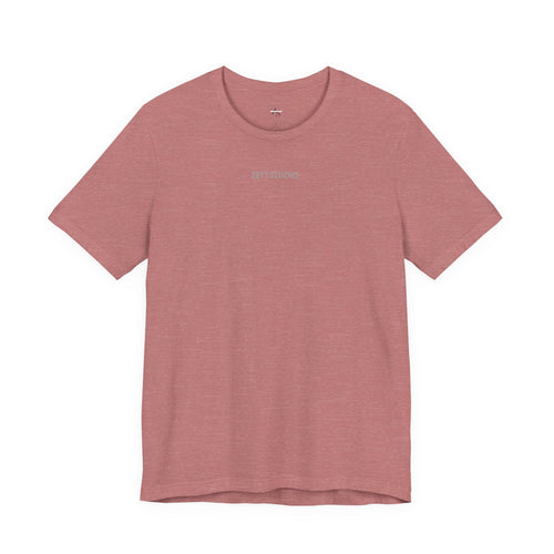 Minimalistisk 'ZETT STUDIO' Logo-tee — Unisex kortermet skjorte