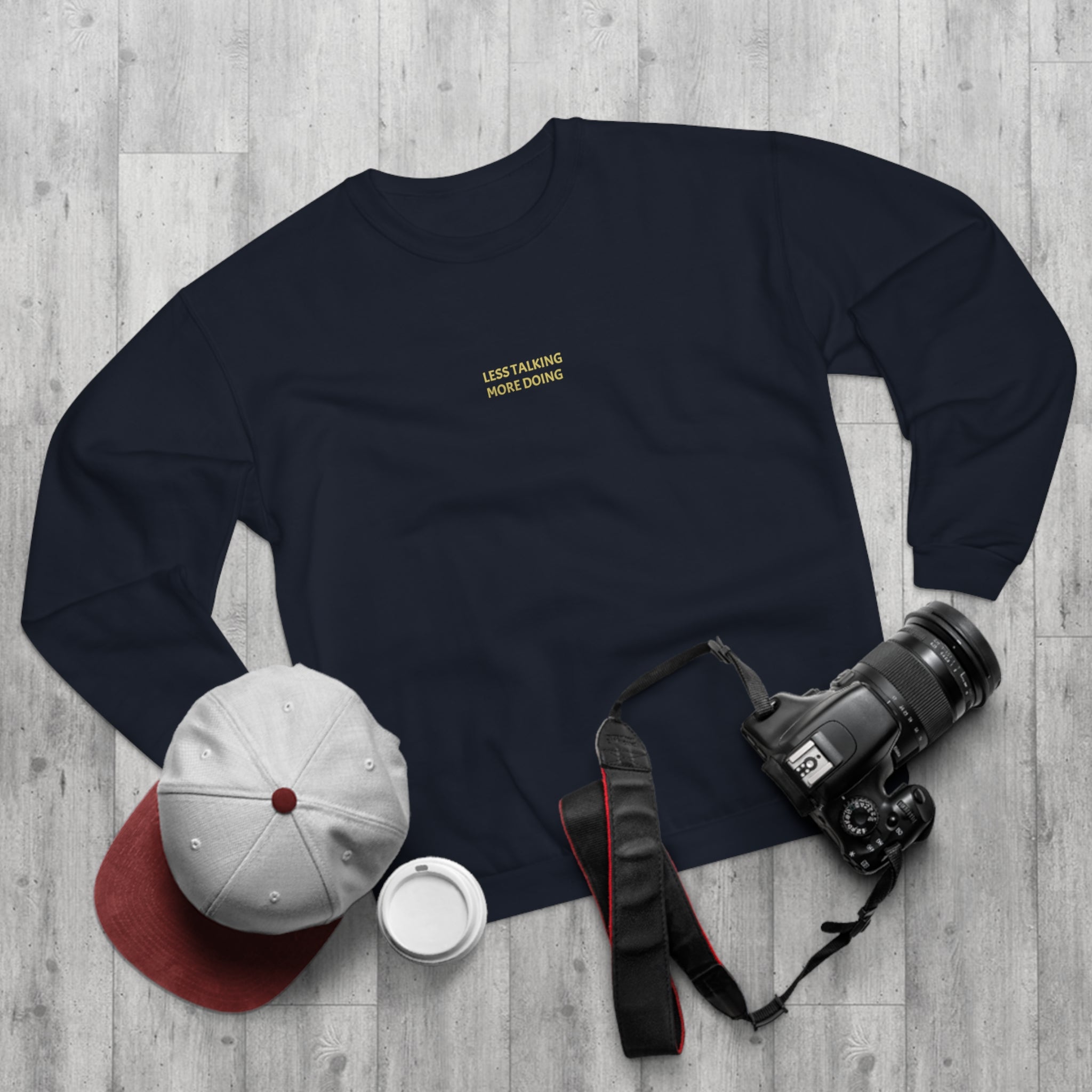 Minimalist Crewneck Sweatshirt — Cozy Self‑Care Casual