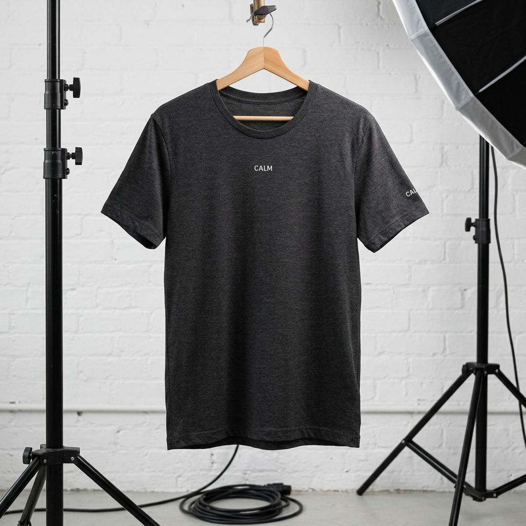 Calm Minimalist Tee — Unisex Short Sleeve Shirt