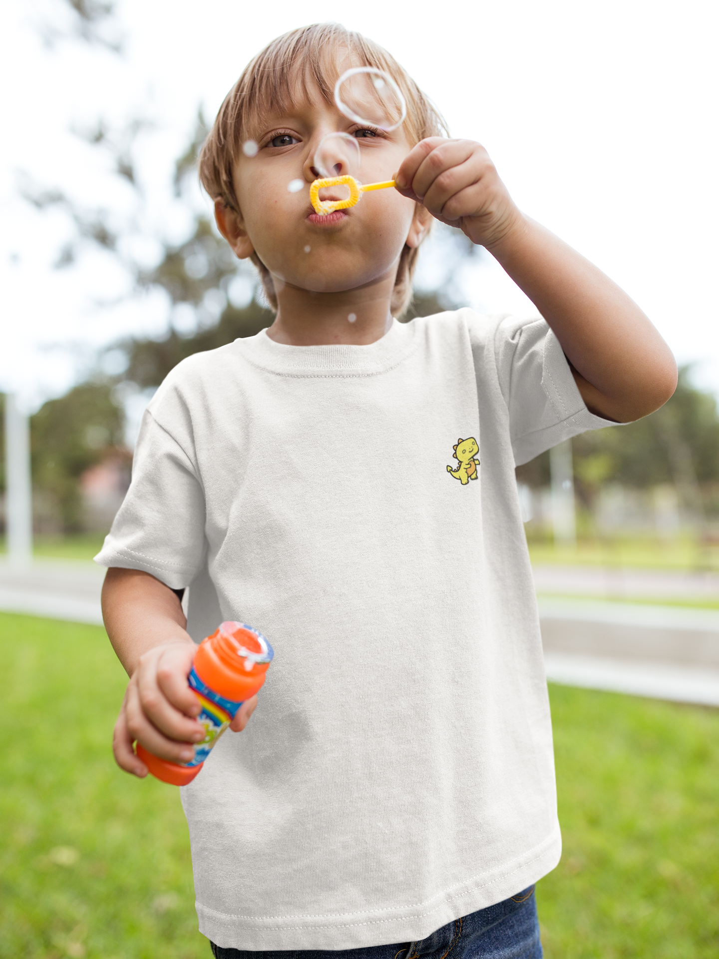 Kids T‑Shirt — Small Yellow Duck Unisex