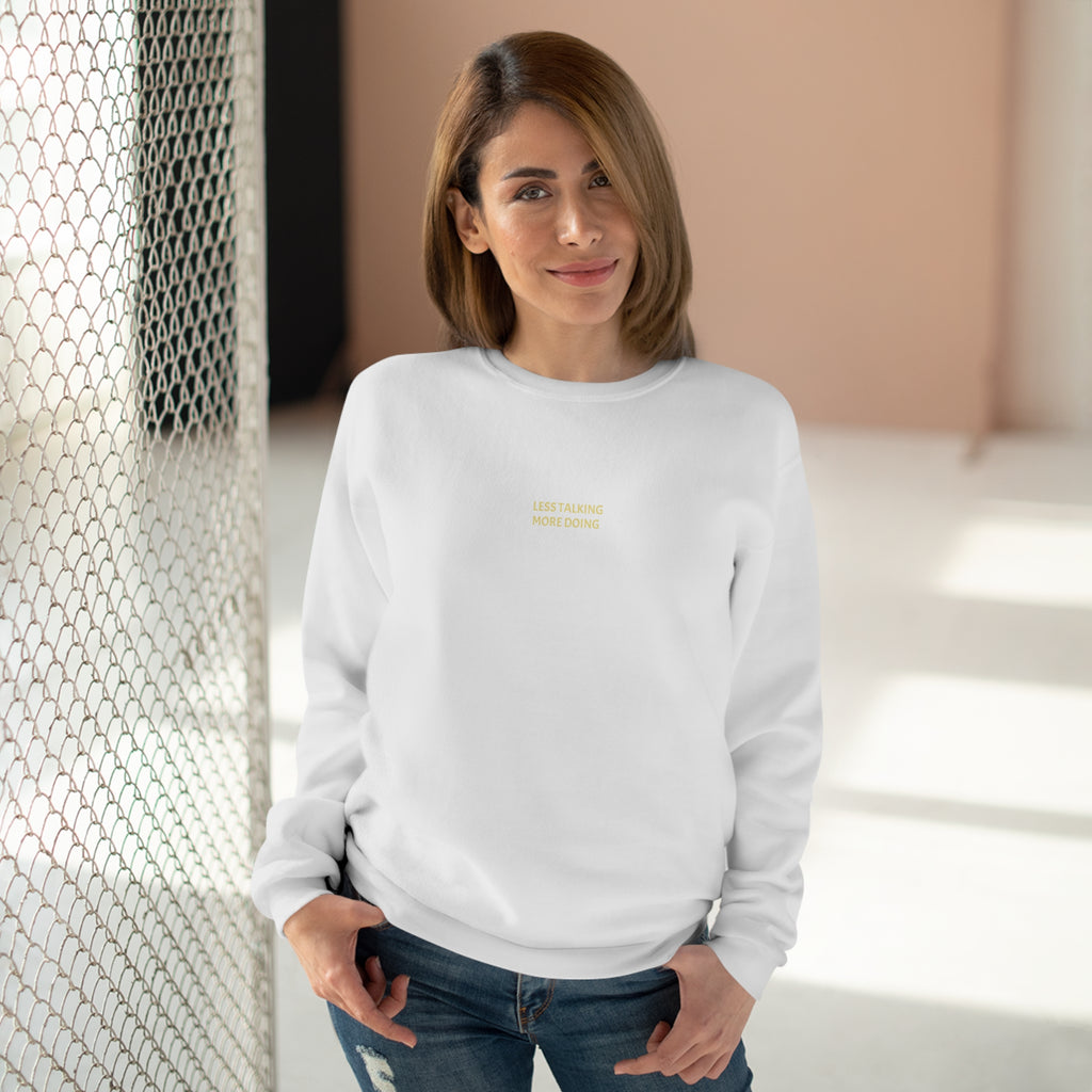 Minimalist Crewneck Sweatshirt — Cozy Self‑Care Casual