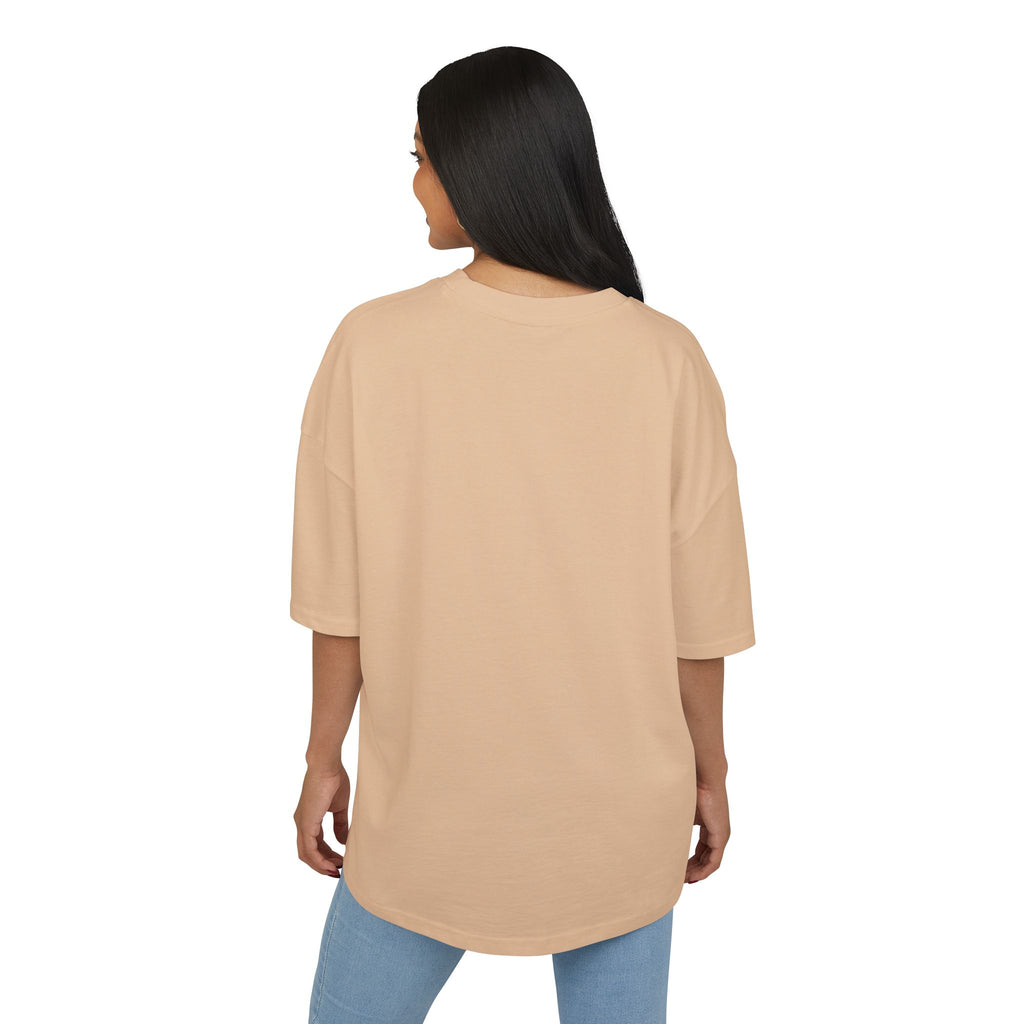Minimal Pink Silhouette Graphic Tee - Casual Boxy Cotton Shirt