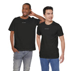 Minimalistisk 'ZETT STUDIO' Logo-tee — Unisex kortermet skjorte