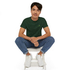 Leaf Logo Tee — Minimal Unisex T-Shirt