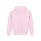 Youth Hoodie with Blue Handprint Chest Logo - Kids Casual Pullover