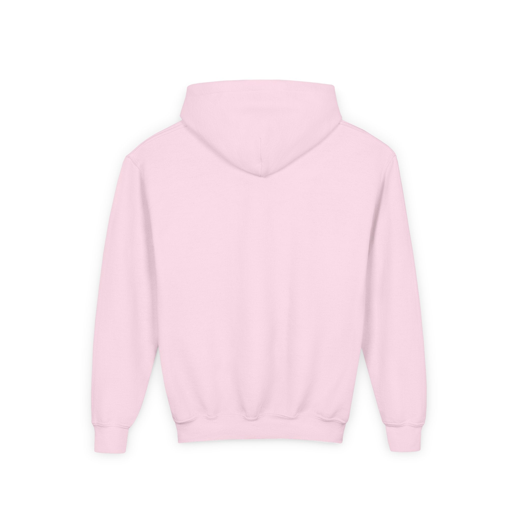 Youth Hoodie with Blue Handprint Chest Logo - Kids Casual Pullover