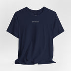 Minimalistisk 'ZETT STUDIO' Logo-tee — Unisex kortermet skjorte