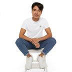 Leaf Logo Tee — Minimal Unisex T-Shirt