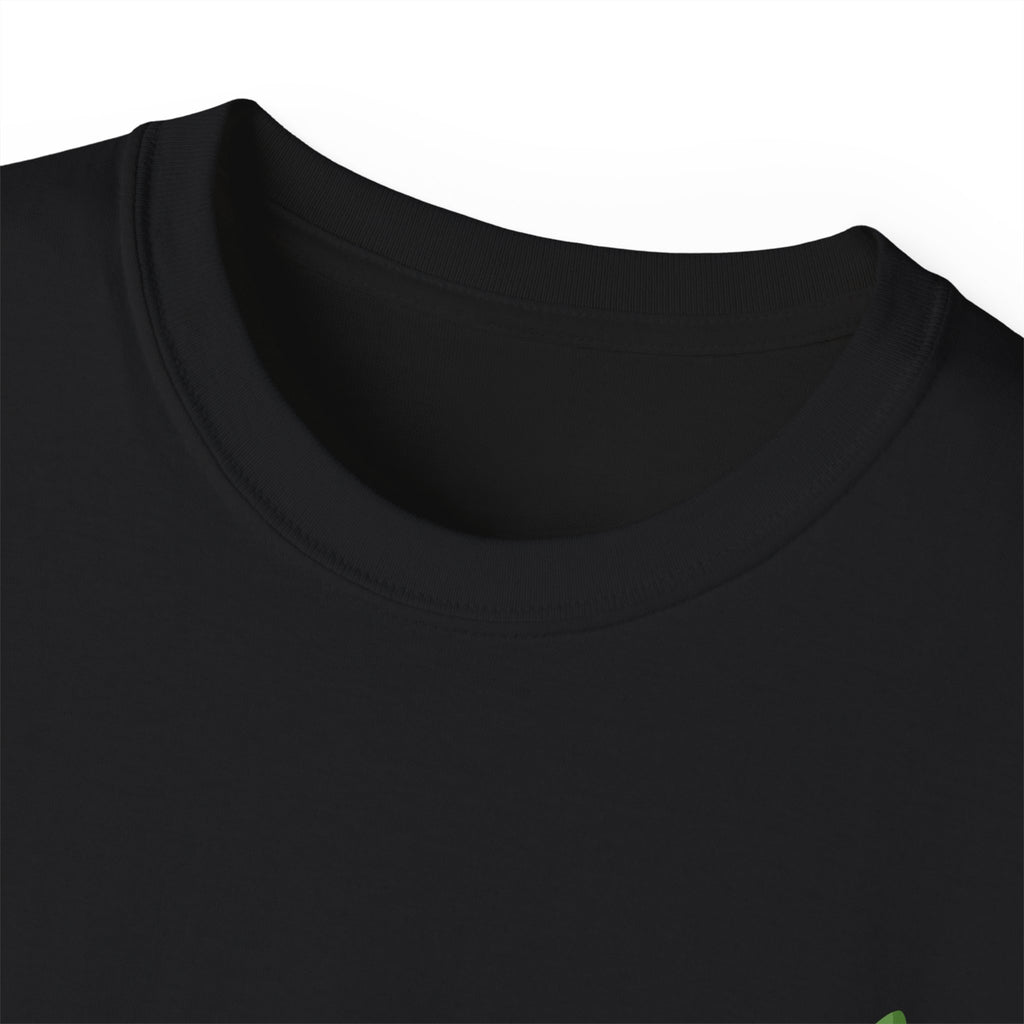 Leaf Logo Tee — Minimal Unisex T-Shirt