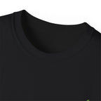 Leaf Logo Tee — Minimal Unisex T-Shirt