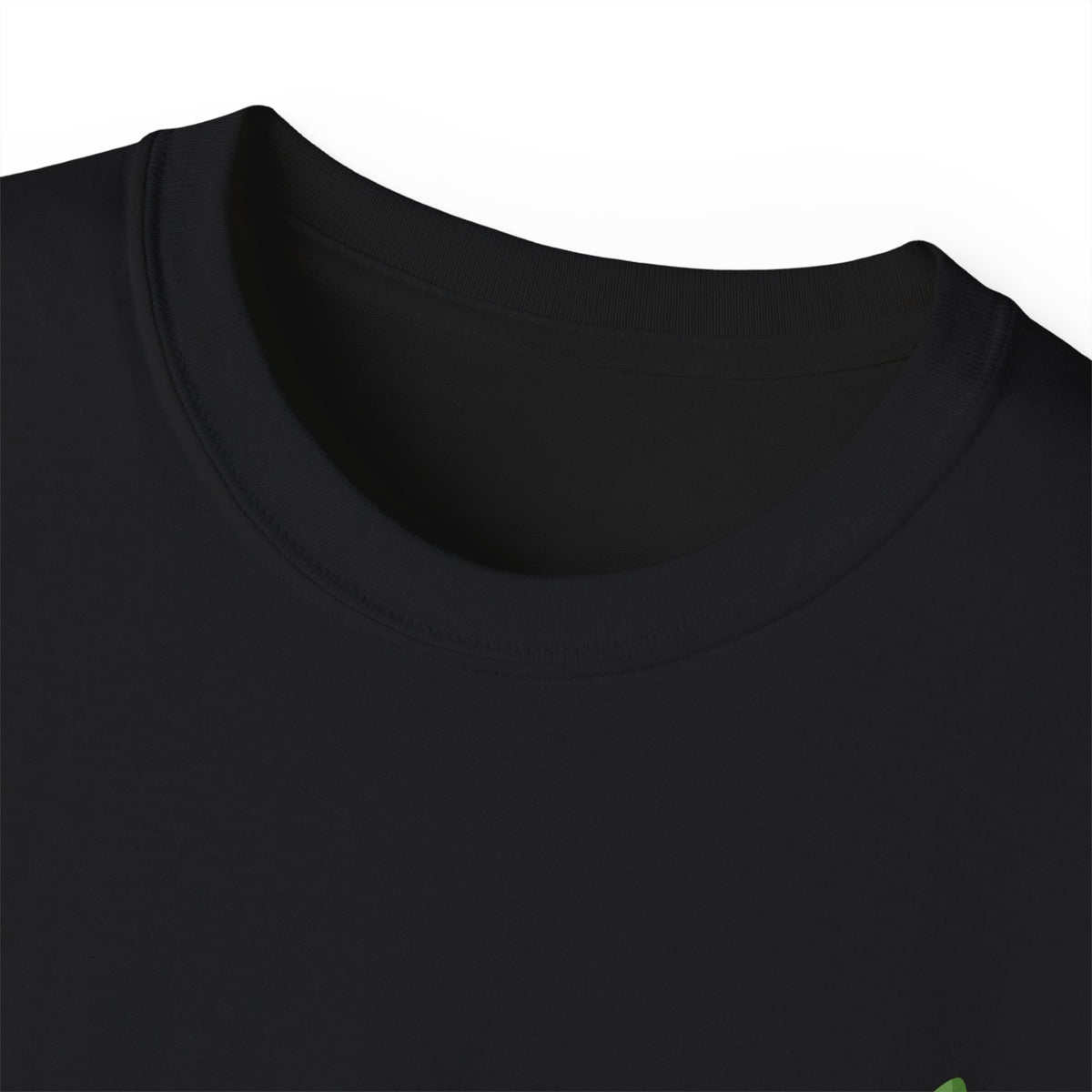 Leaf Logo Tee — Minimal Unisex T-Shirt