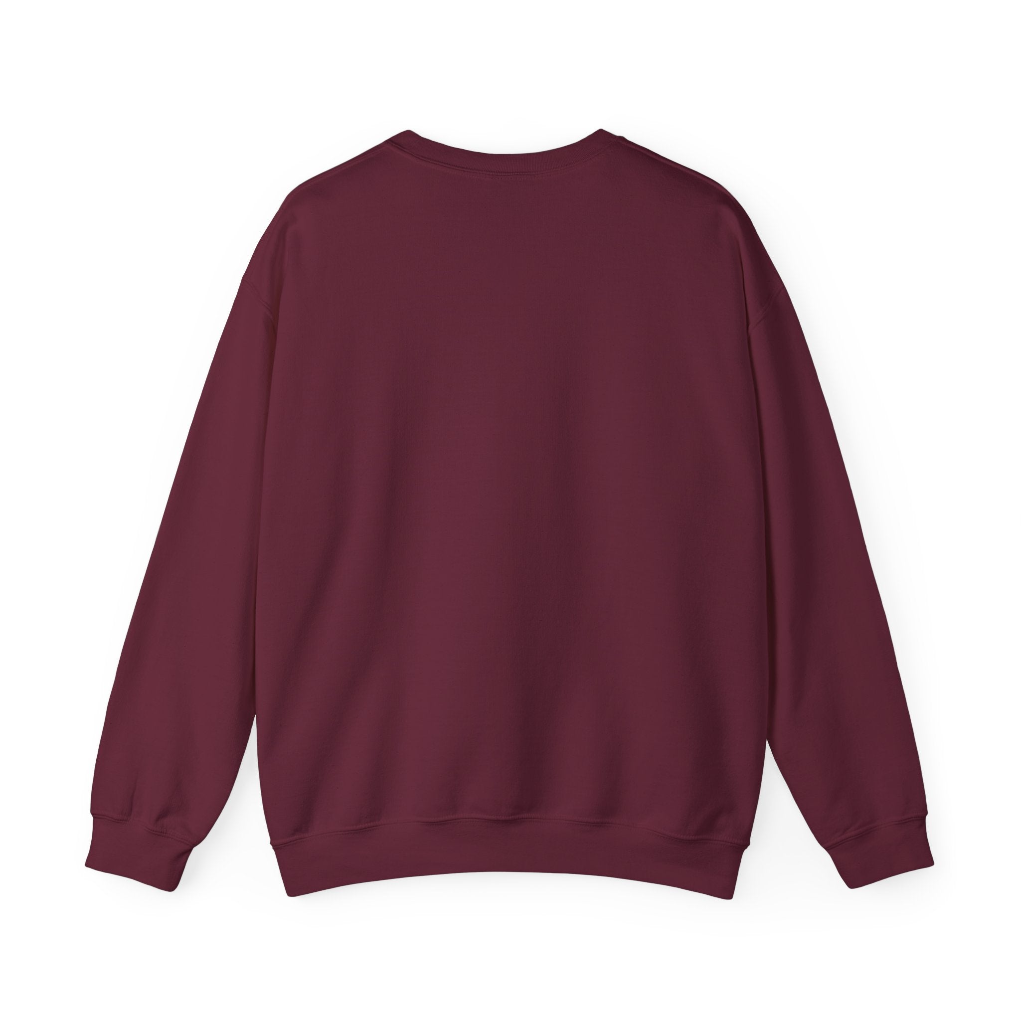 Crewneck Sweatshirt - Minimal "Keep It Honest" Chest Text, Cozy White Casual Pullover