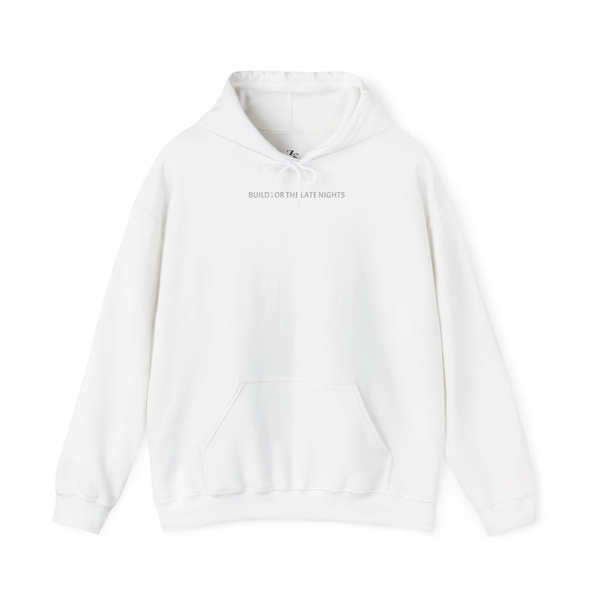 Minimalistisk Unisex Hoodie — Koselig Spirituell Pullover