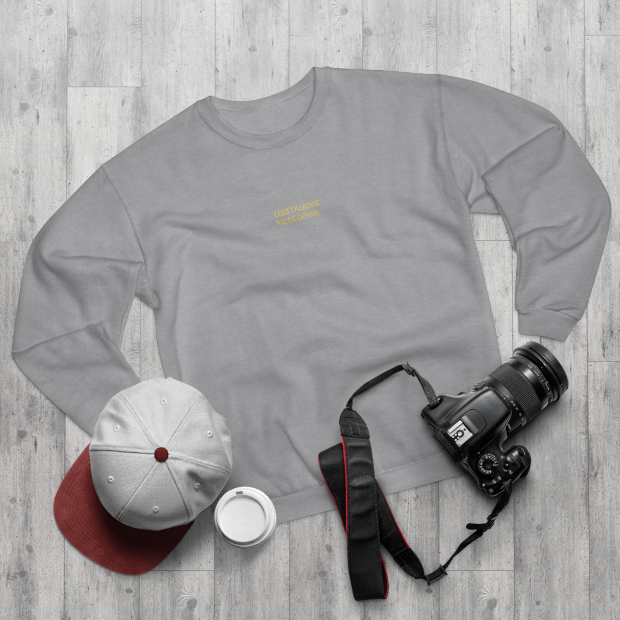 Minimalist Crewneck Sweatshirt — Cozy Self‑Care Casual