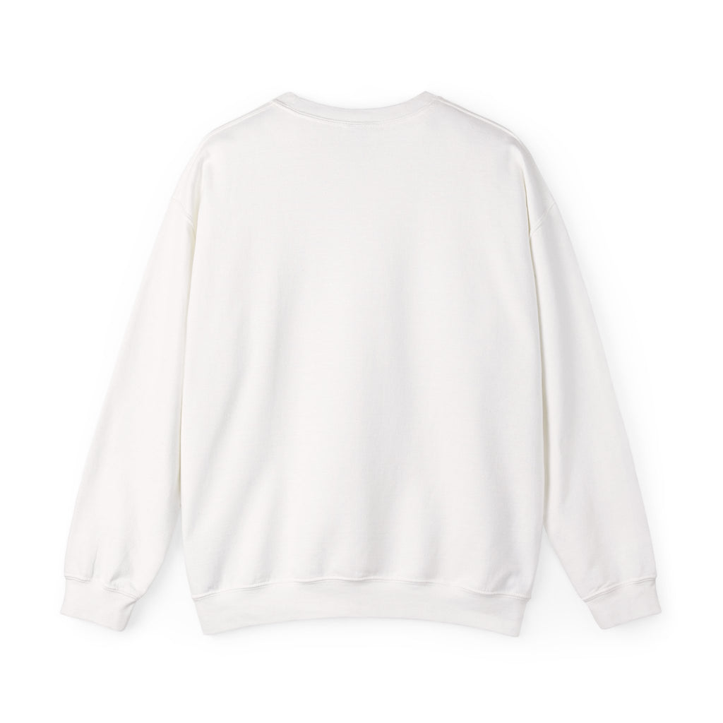 Crewneck Sweatshirt - Minimal "Keep It Honest" Chest Text, Cozy White Casual Pullover