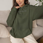 Minimalist Unisex Hoodie— Cozy Spiritual Pullover
