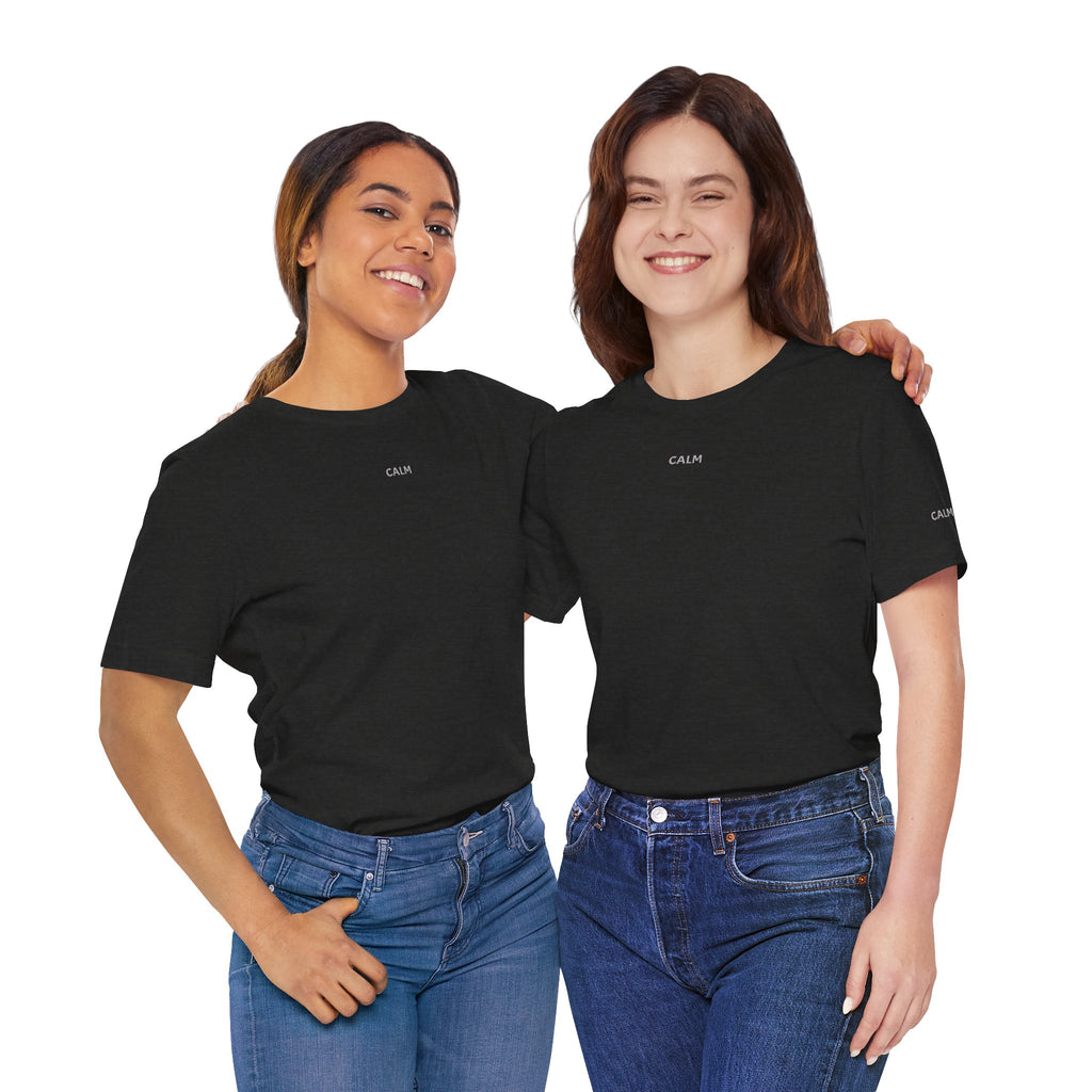Calm Minimalist Tee — Unisex Short Sleeve Shirt