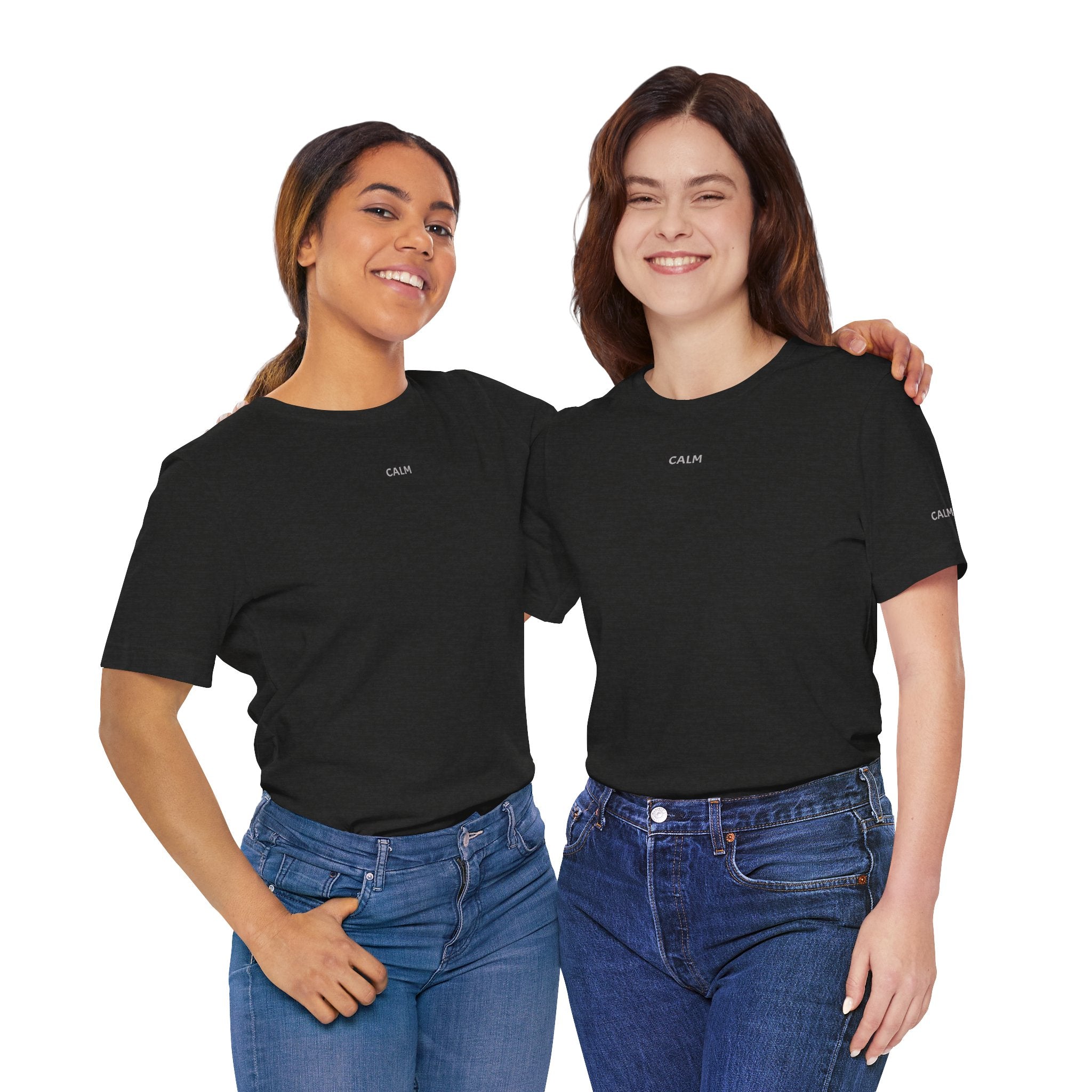Calm Minimalist Tee — Unisex Short Sleeve Shirt