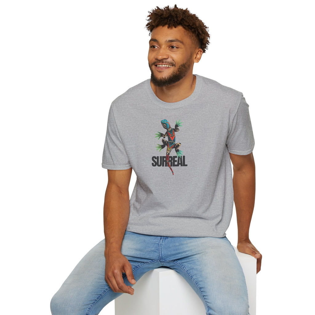 Surreal Gecko Unisex T-skjorte