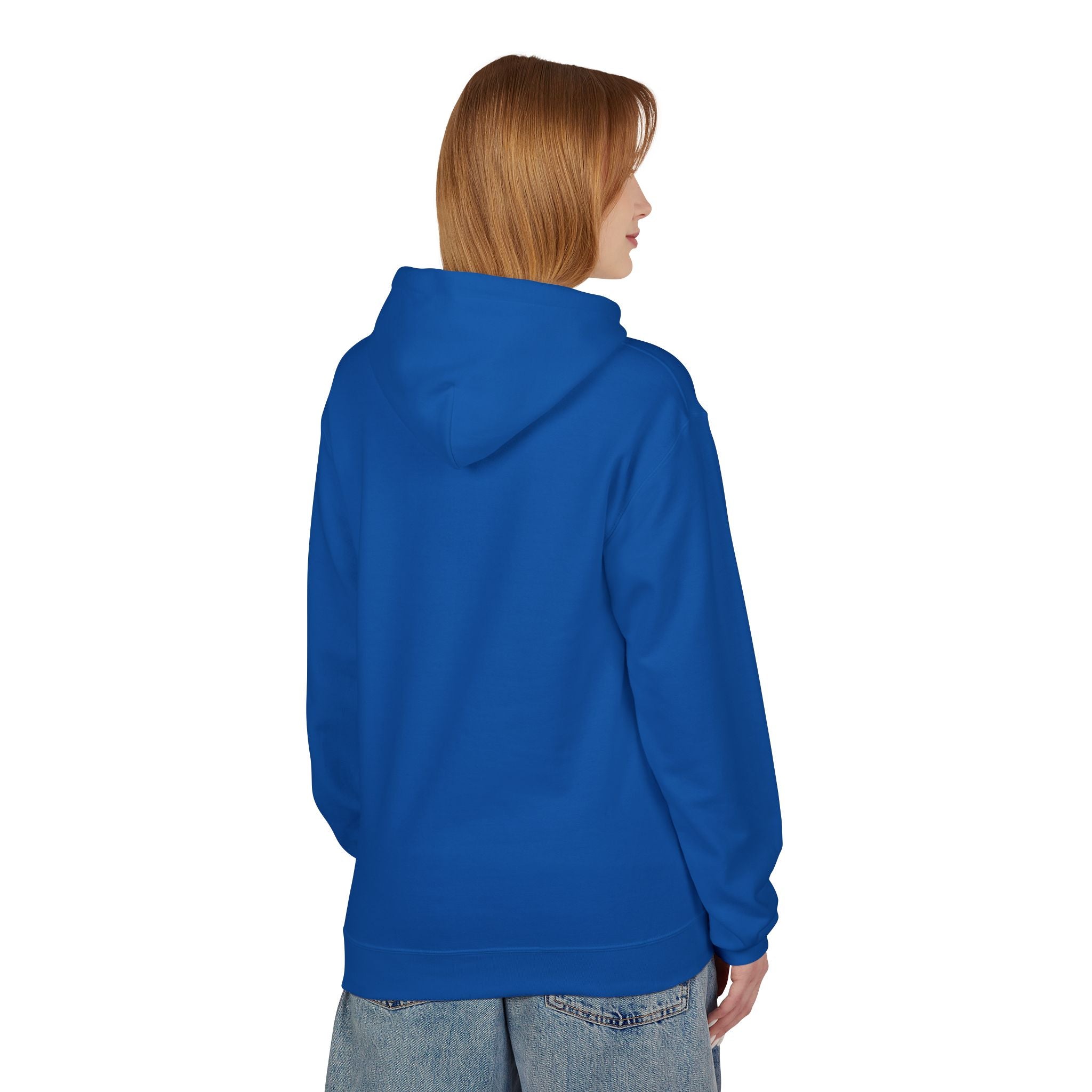 Minimal Tiny Text Hoodie — UNISEX HOODIE