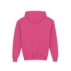 Youth Hoodie with Blue Handprint Chest Logo - Kids Casual Pullover