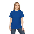 Leaf Logo Tee — Minimal Unisex T-Shirt