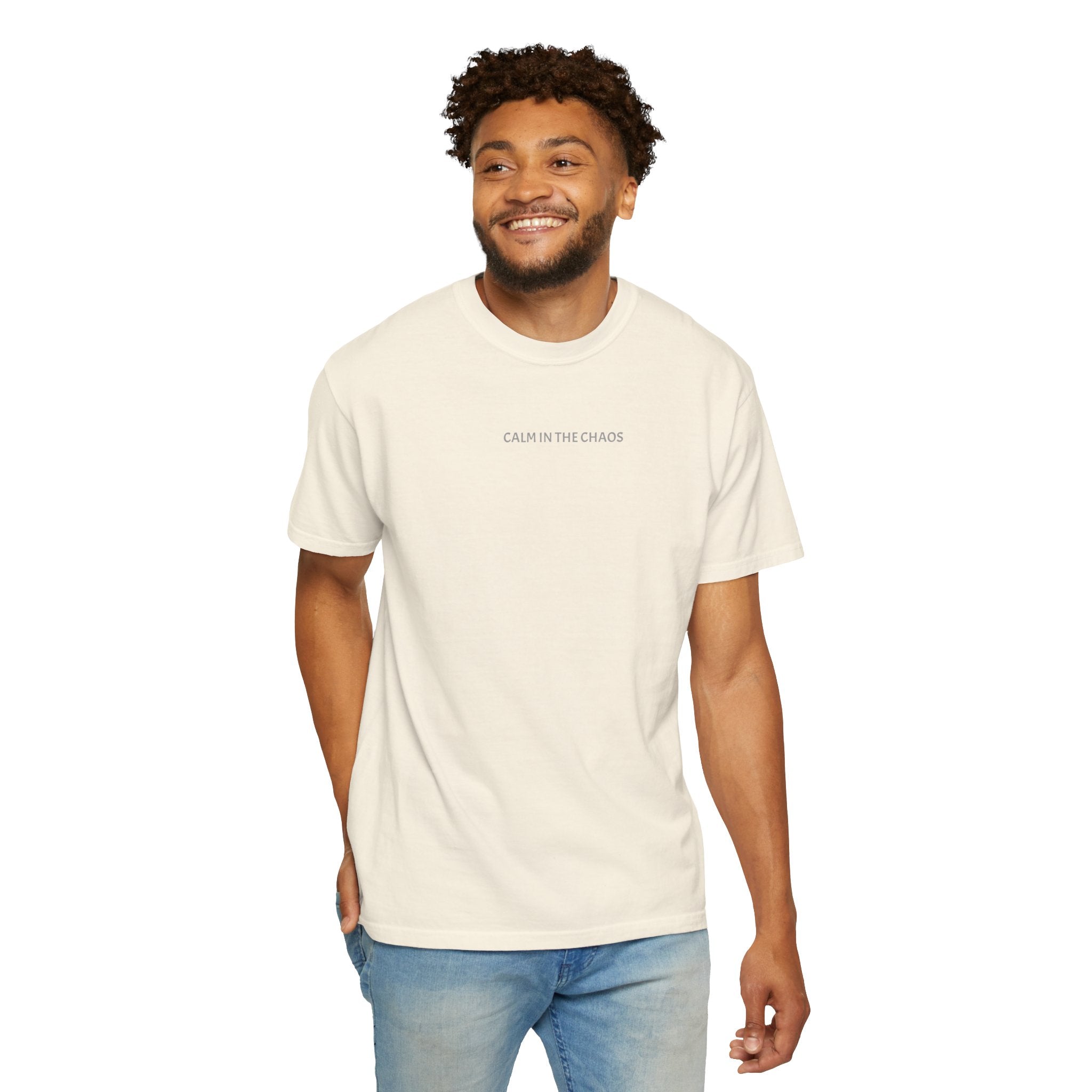 Calm in the Chaos T-Shirt — Minimalist Inspirational Tee