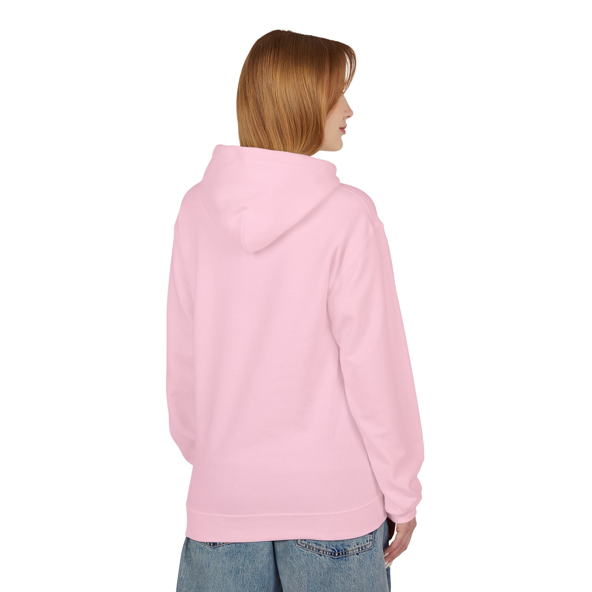 Minimal Tiny Text Hoodie — UNISEX HOODIE