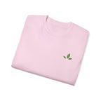Leaf Logo Tee — Minimal Unisex T-Shirt