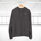 Minimal 'Vibe With Me' Zip Hoodie –Unisex Sweatshirt
